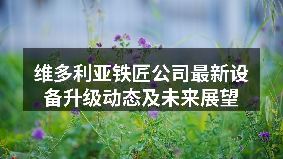 维多利亚铁匠公司最新设备升级动态及未来展望